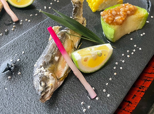加美町産 鮎の塩焼き