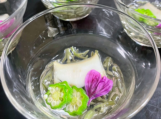 蓴菜･アワビ 酢の物